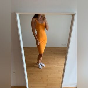 Orange H&M Mini Dress, Size S